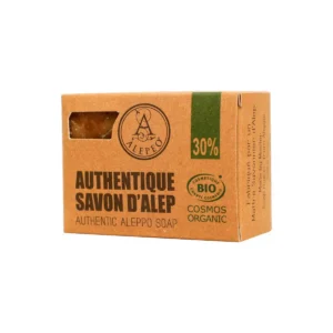 Aleppo Olijfzeep 30% laurierolie  190 gram Alepeo