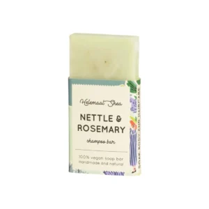 Mini Brandnetel & Rozemarijn Haarzeep HelemaalShea | Nettle & Rosemary Shampoo Bar Helemaal Shea HelemaalShea