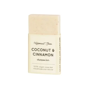 Mini Kokos & Kaneel Haarzeep voor Droog Haar HelemaalShea | Coconut & Cinnamon Shampoo Bar Helemaal Shea HelemaalShea