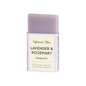 Mini Lavendel & Rozemarijn Haarzeep voor Alle Haartypen HelemaalShea | Lavender & Rosemary Shampoo Bar Helemaal Shea HelemaalShea