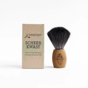 Scheerkwast | hypoallergeen en diervriendelijk  Werfzeep